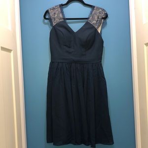 JJ HOUSE navy blue dress NEVER WORN